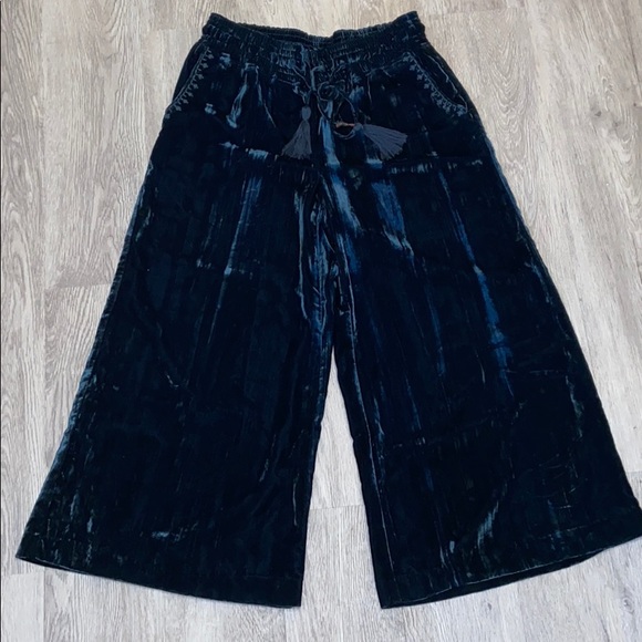 Hei Hei Pants - Anthropologie-Hei Hei Velvet Wide Leg Pants